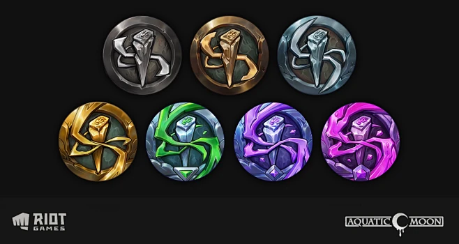 Legends of Runeterra - Ranked Icons-花瓣网