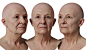 80 x New HD Head Scans