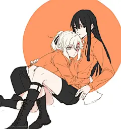 角色人气大战_鱼傲天鱼鱼鱼_DGM/驱魔少年圈插画_网易GACHA二次元社区 #治愈系# #壁纸# #水彩# #背景图#