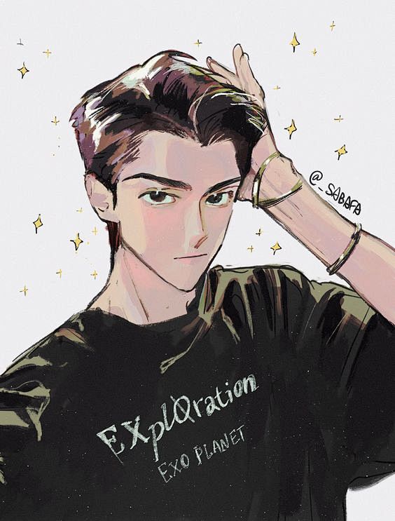 #art #sehun #exo #fa...