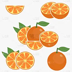 柑橘属,橙子,素食,部分,清新,食品,维生素,果汁,熟的,甜点心