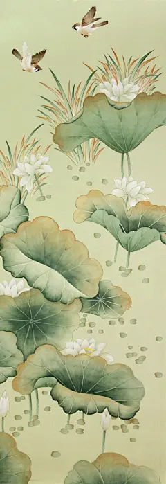 ▲《中式古典花鸟风景图案》#中式# #花鸟# #图案# #墙纸# #花纹# (116)