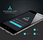 Flat Mobile App UI Kit : Flat Mobile UI/UX Kit