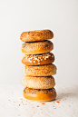 FOOD: Bagels with Lox : Editorial food photography.