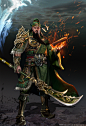 The Legend of Three Kingdoms VIII_Character concept, weichi chen : The Legend of Three Kingdoms VIII_Character concept