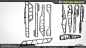 3D Kitbash  Structural Frames Set