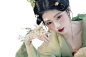 鞠婧祎免扣人物素材，抱图dd，使用注明边玖熙