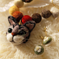 定制 【猫岛物语】原创精品手工定制糖果甜猫美国短毛猫羊毛毡项链套装 设计 新款 2013