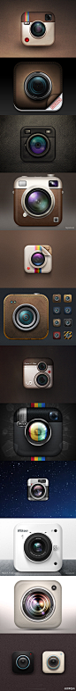 Iconfans：【精致的Camera Icons】