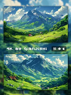 高清壁纸——吉卜力新西兰 - 小红书