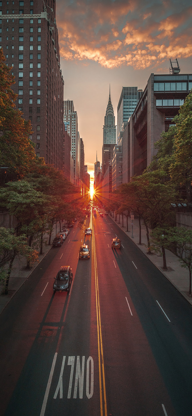 夕阳 阳光 手机壁纸