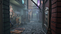 Cyberpunk Alley Enviroment, James Atkinson : The Spider sells anything that falls into his web..
Heavily inspired by the Prague level of Deus-Ex Mankind Divided and the recent Cyberpunk 2077 trailers, I created this cyberpunk alley scene inside unreal.
It