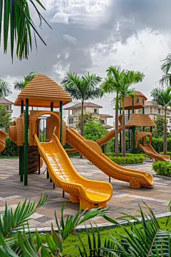 居住小区儿童游乐场