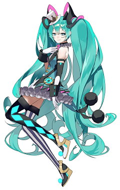 32+1采集到初音未来_哈子ki~miku