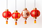 新春主题新年春节新春灯笼摄影图