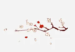 梅花元素高清素材 中国风 古风 梅花 花 免抠png 设计图片 免费下载