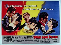 战争与和平 
导演：金·维多 
主演：奥黛丽·赫本 亨利·方达
War-And-Peace-Henry-Fonda-Audrey-Hepburn