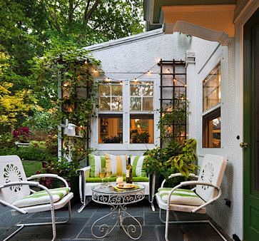 charming patio...