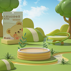 红丽~采集到风景+棕榈树+秋千