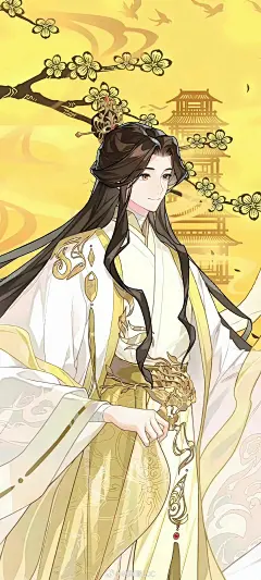 天官赐福，谢怜与花城 超清壁纸_1_十月_来自小红书网页版