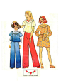 © <wbr>国外40年代—70年代手绘儿童服饰 <wbr>①