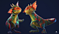 Little Dragon, ArtVostok studio : Hey everyone! We'd like to show that cute little dragon made by our team!