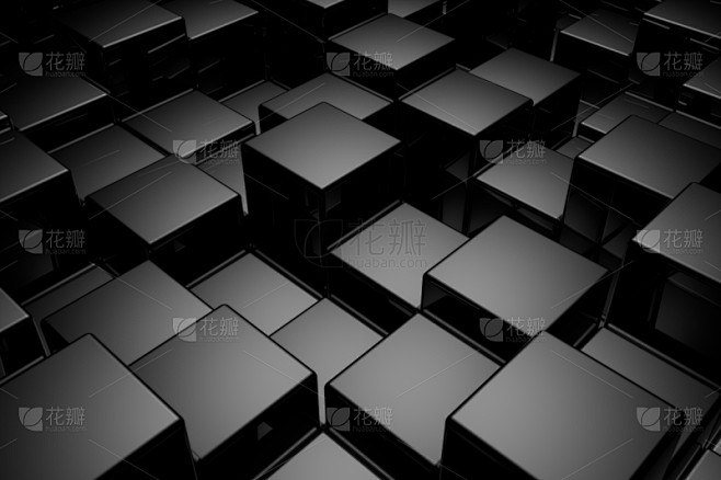 三维图形,抽象,背景,立方体,水平画幅,...