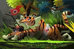 Kasidej作品下载 Kasidej 2D作品 210102i25obu58c6bbc64b#原画# #日韩# #神界艺术# # 插画#