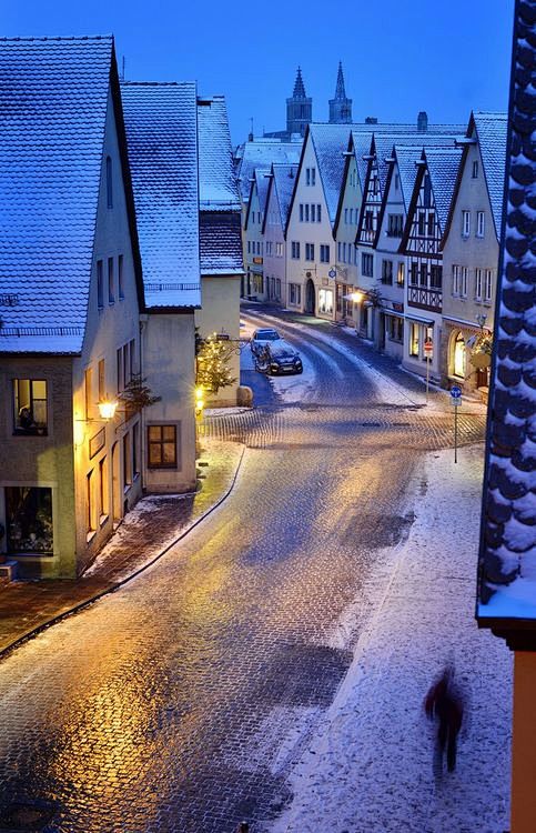 雪夜，罗腾堡