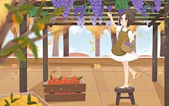 秋天插画卡通黄色手绘秋天丰收原创插画海报素材背景