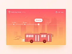 国外Days 1000优秀UI源文件分享Day#199 - Bus PositioningUI100Day,UI设计师学习习惯培养社区 学UI,UI,UI设计,UI设计教程,UI学习网站,UI设计规范,手机UI教程,UI设计欣赏,APP设计,UI界面设计,网页设计教程,UI视频,UI公开课,UI动效,设计灵感,iOS规范,移动UI