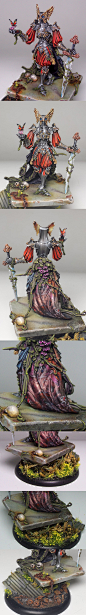 CoolMiniOrNot - Kingdom Death - Flower Knight close ups by Tommie Soule