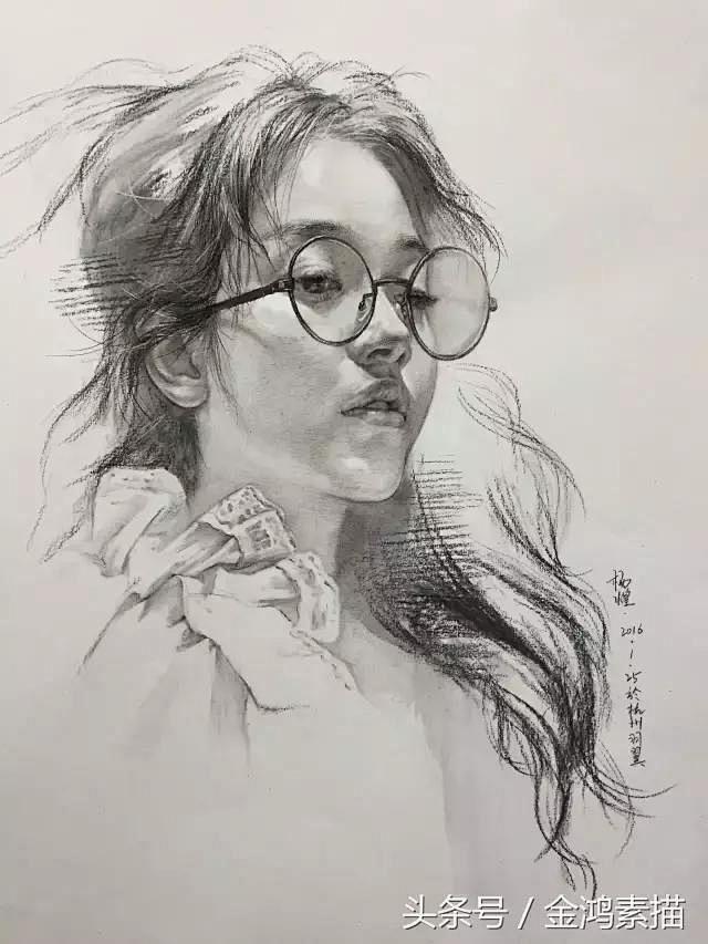 素描美女｜非一般的美