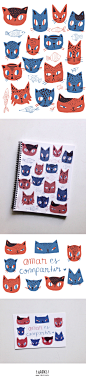 Cats, lots of cats on Behance