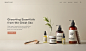 Maapilim on Behance Website Design Inspiration, Website Design Layout, Web Layout, Layout Design, Cosmetic Web, Cosmetic Design, Web Banner Design, Web Banners, Website Banner