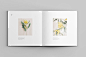 唯美风格的方版FLOWERS目录画册设计 - 三视觉