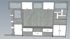 全屋家具智造采集到电视墙