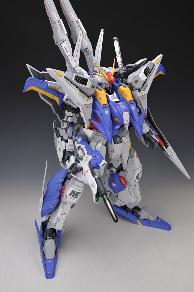 新作完成，1/72的rx-105,其实是...