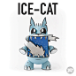 Joe Ledbetters "ICE-CAT"... revealed with release info! : This toy blog focuses on Designer Vinyl Toys, Vinyl Toys, Kidrobot, DIY, Blind Box, Dunny, Resin, Sofubi, Soft Vinyl, Munny, and Custom Vinyl