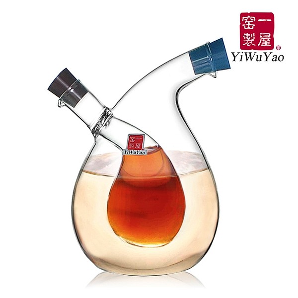 创意大容量 厨房用品酱油醋瓶油壶玻璃瓶子...