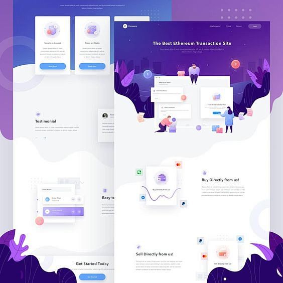 Landing page - explo...