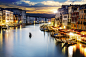 beatrice preve在 500px 上的照片Grand Canal at night, Venice