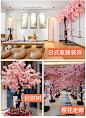 商场大型仿真樱花树许愿树日式室内外装饰网红造景摆件假树桃花树-tmall.com天猫