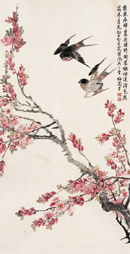 梅兰芳先生国画艺术作品欣赏：梅兰芳先生虽是京剧艺术大师，但他与中国的绘画有着特别深的渊源，他的舞台服装常常参照古代的绘画，古代人物画是他戏剧型 ...