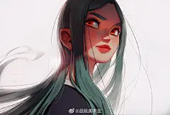 温柔舒适的配色少女
.
人物插画、概念设计师
.
Ilse Harting
.
手绘角色设计参考 ​​​​
