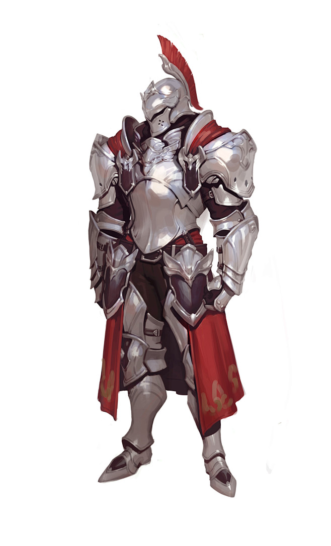 Armor: Red & Silver,...