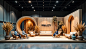 Exhibition  Stand Exhibition Design  expo exhibition stand booth architecture interior design  Stall Design