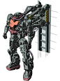 MS-06R リユース・Ｐ・デバイス実験用高機動型ザクⅡ 『機動戦士ガンダム サンダーボルト』