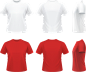 空白T恤衫png免抠元素白色短袖图片 素材
