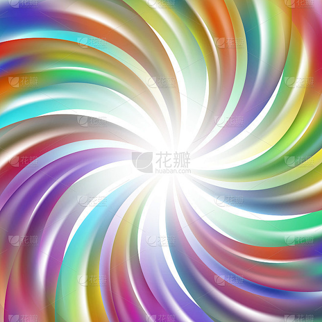 Abstract vector colorful clip art, design element
